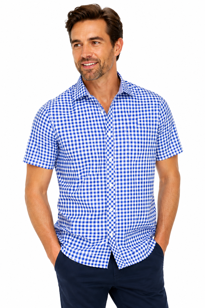 Aussie Pacific 1909S Brighton Short Sleeve Shirt Mens