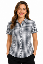 Aussie Pacific 2909S Brighton Short Sleeve Shirt Ladies