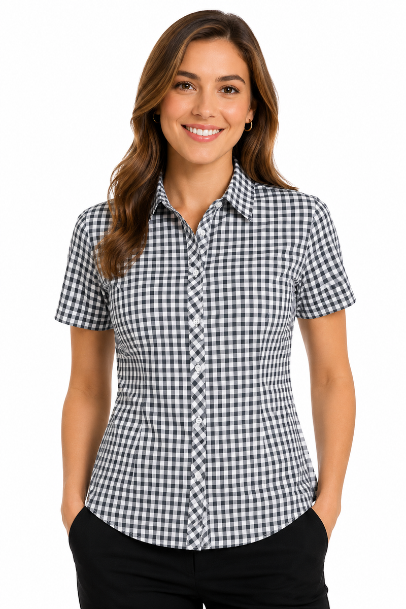 Aussie Pacific 2909S Brighton Short Sleeve Shirt Ladies