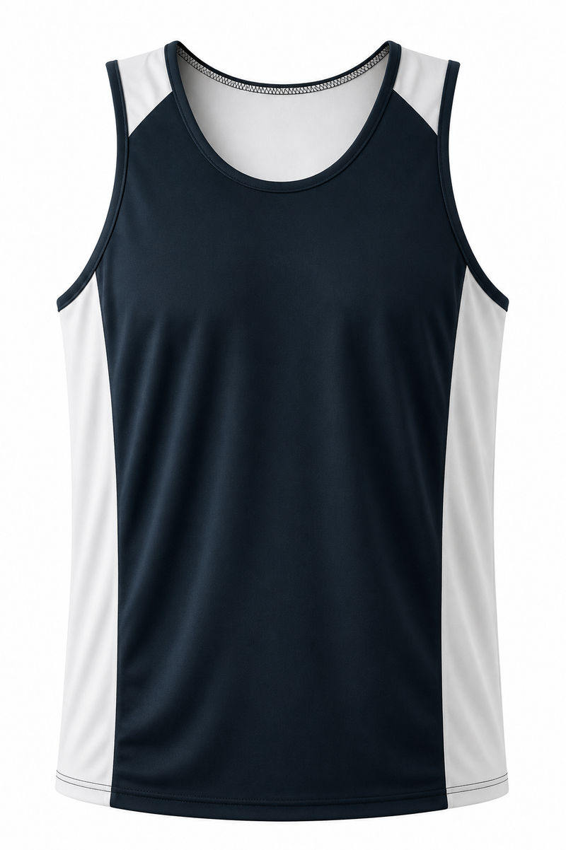 Navy/White