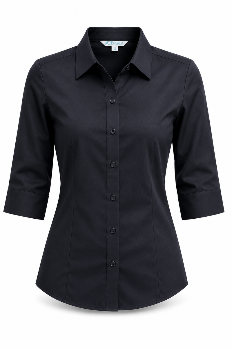 Aussie Pacific 2910T Kingswood 3/4 Sleeve Shirt Ladies