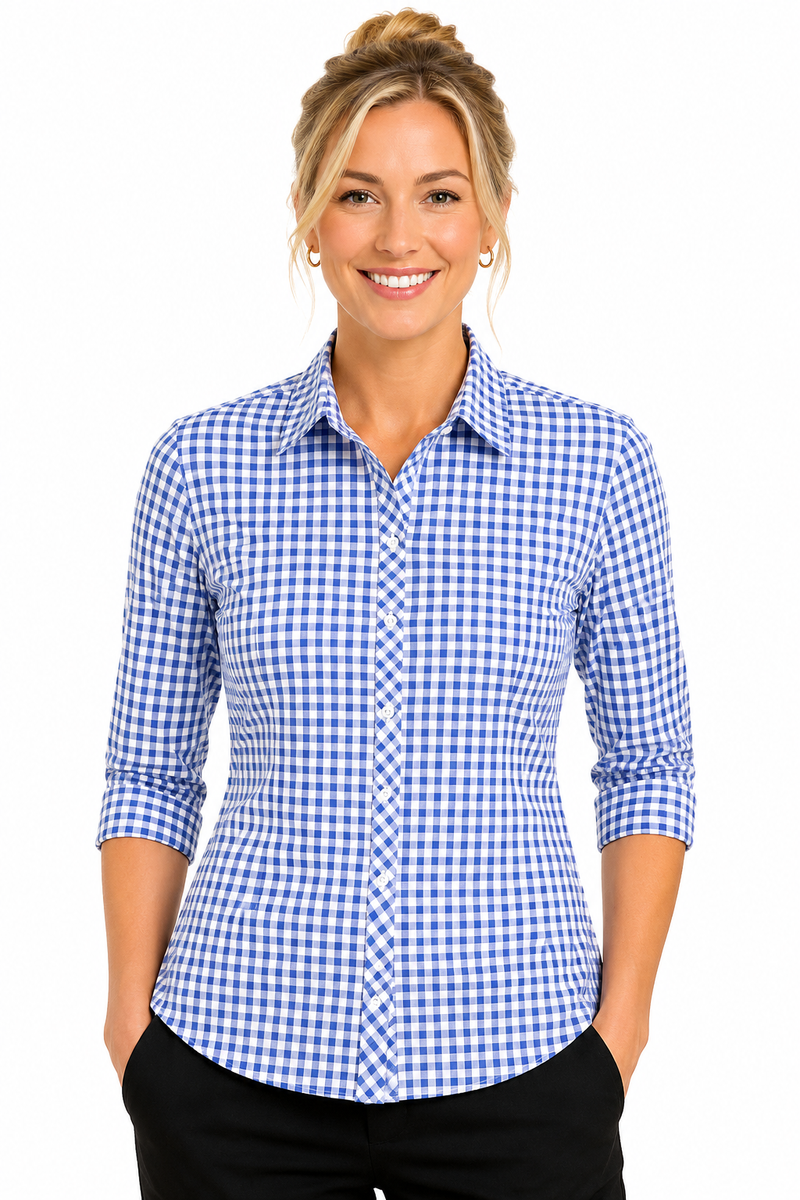 Aussie Pacific 2909T Brighton 3/4 Sleeve Shirt Ladies