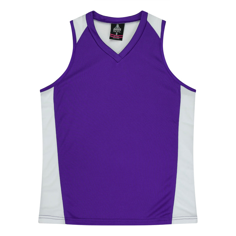 Purple/White