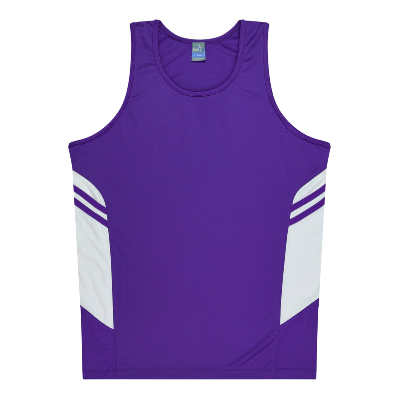 Purple/White