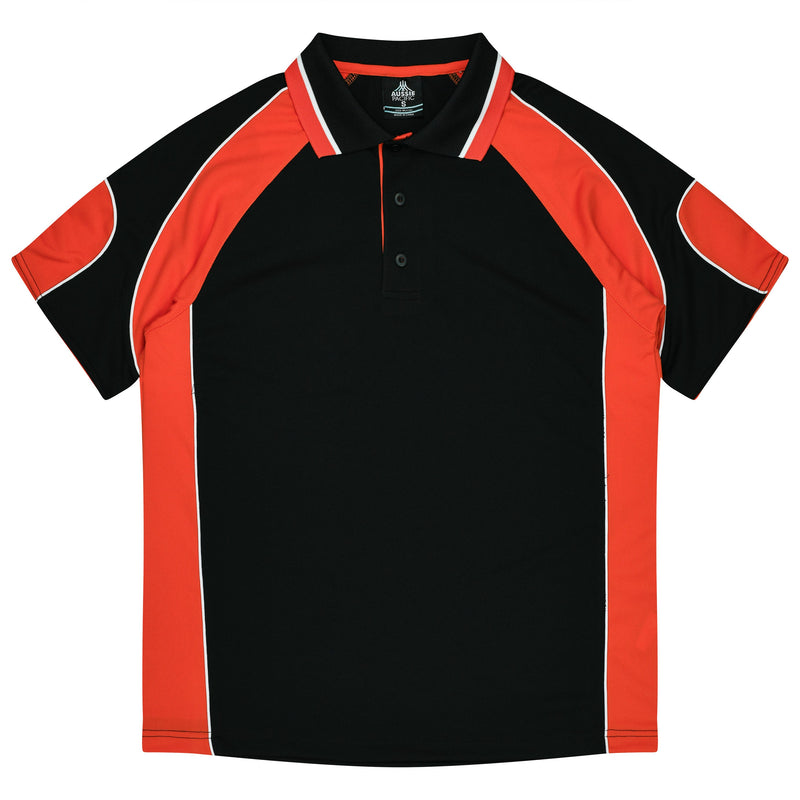 Black/Orange