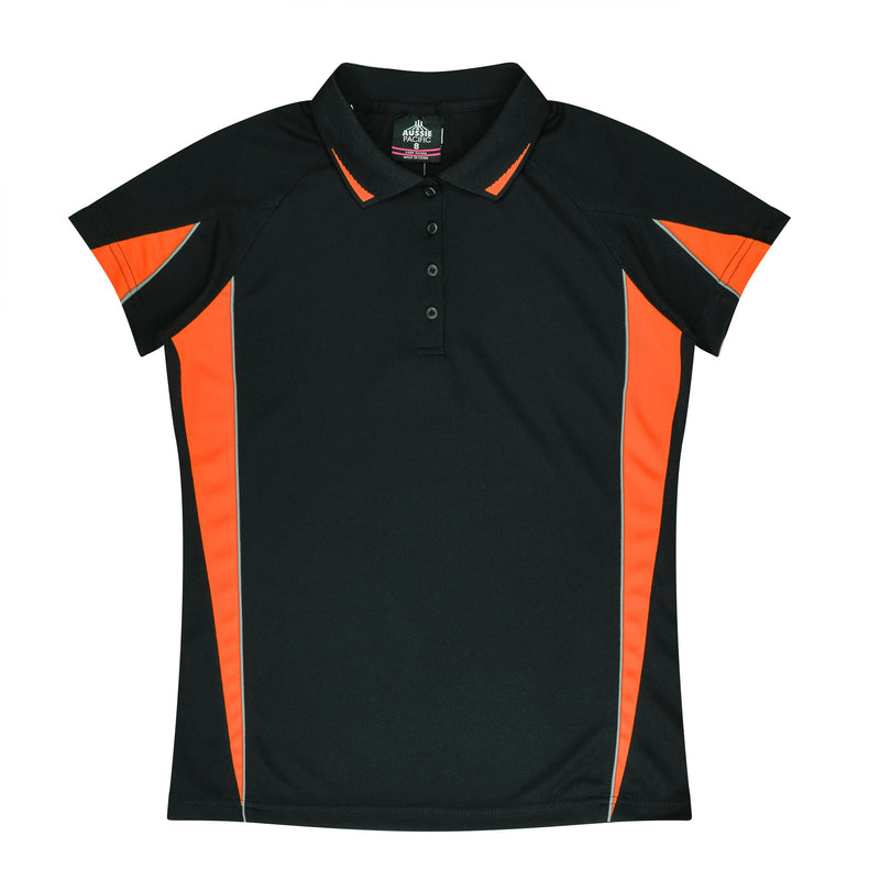 Black/Orange