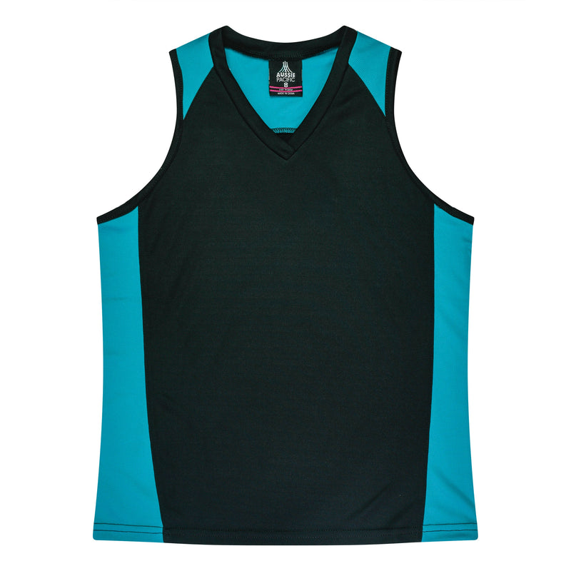 Black/Teal