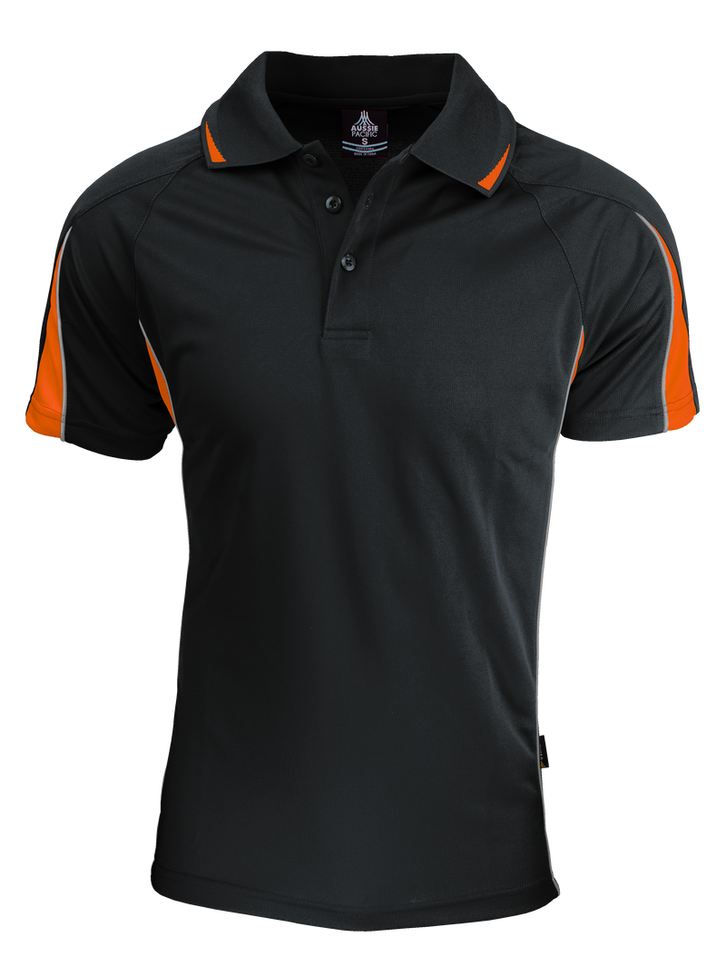 Black/Orange