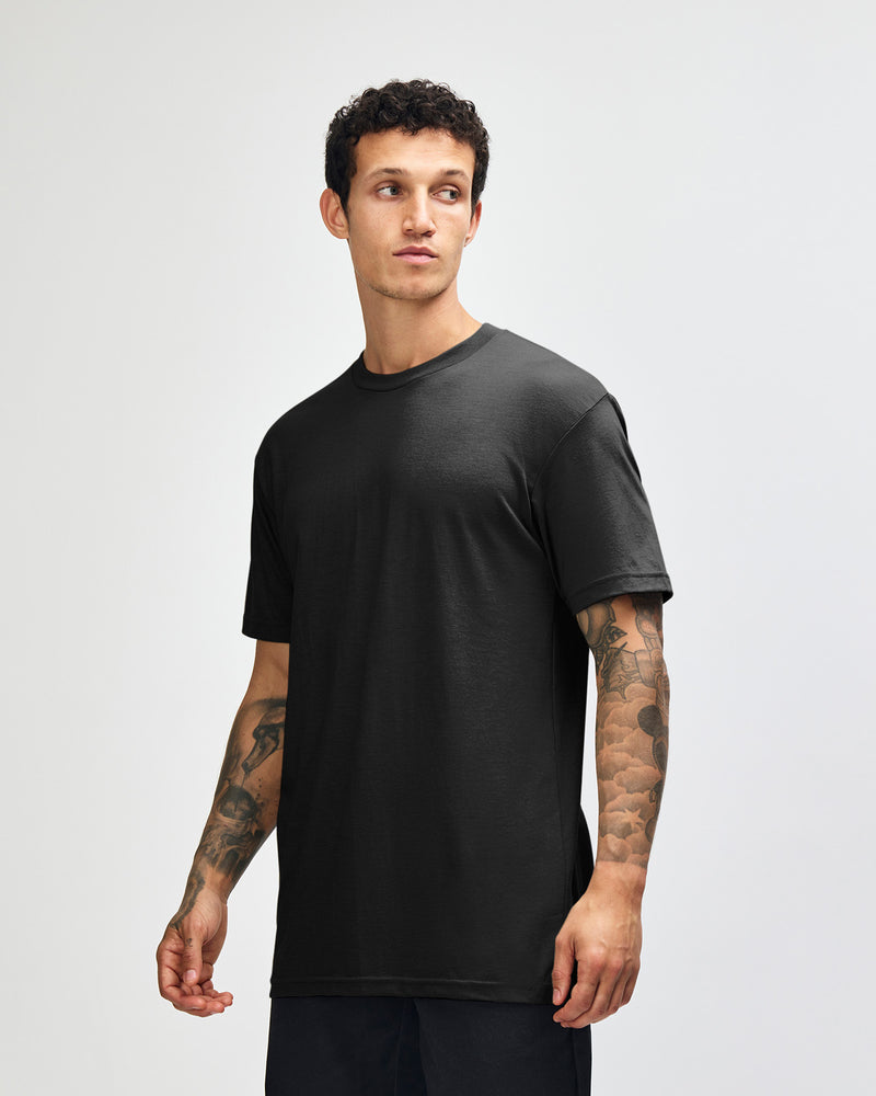 American Apparel 2001CVC T-Shirt Unisex – rear view