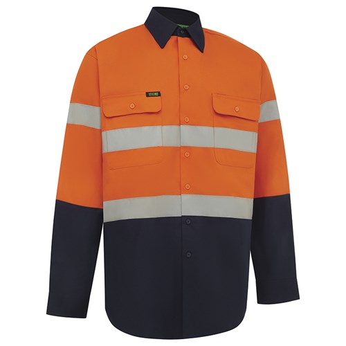 orange/navy