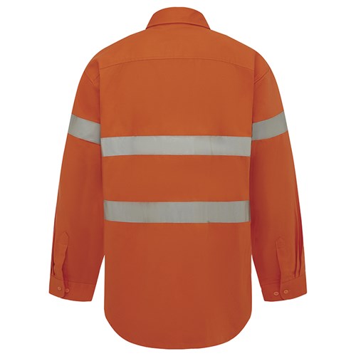 Hi-Vis 2 Tone Regular Weight Taped Shirt