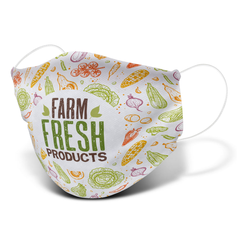 Trends 200329 Reusable Face Mask Full Colour - Large