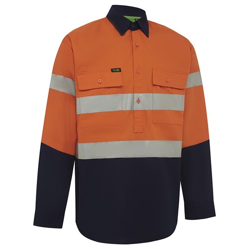orange/navy
