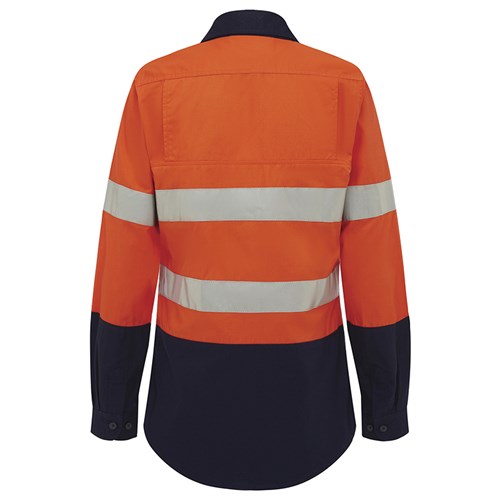 workit 2012 Hi-Vis Womens 2 Tone Lightweight Taped Shirt
