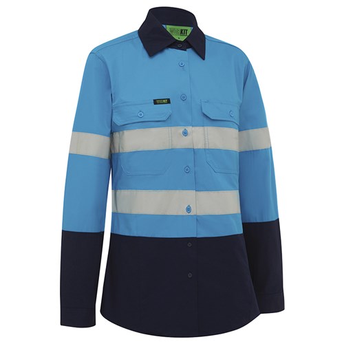 sky blue/navy