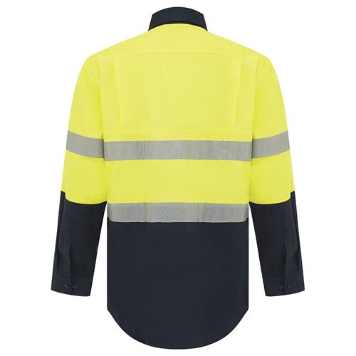Workit 2021B Hi-Vis 2 Tone Lightweight Ripstop Breathable Taped Shirt