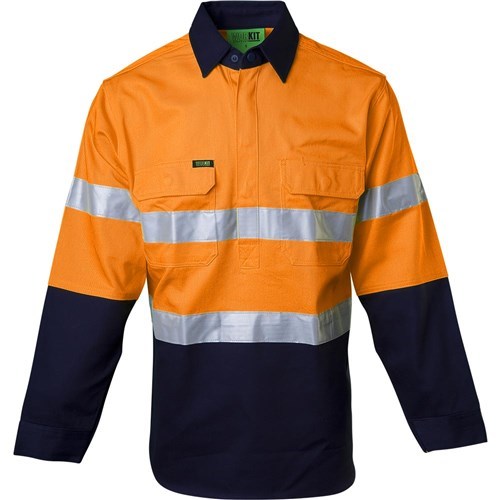 orange/navy
