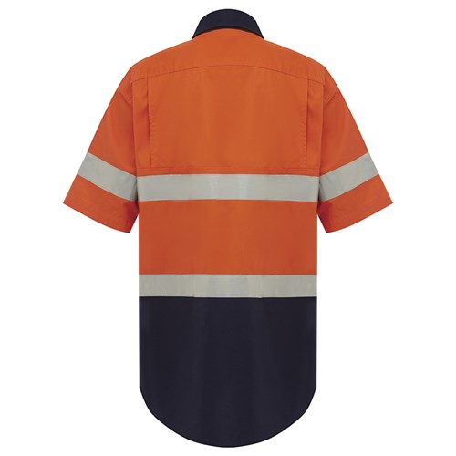 workit 2033 Hi-Vis Lightweight Short Sleeve Taped Shirt