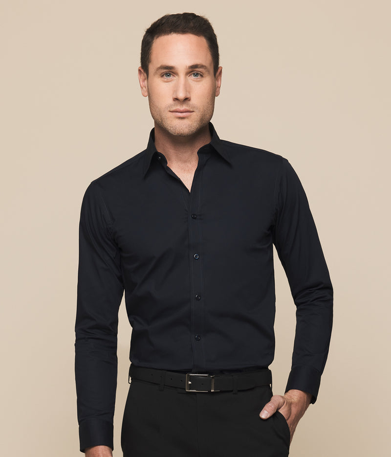 Olsen Cotton Stretch Slim Fit Shirt Mens