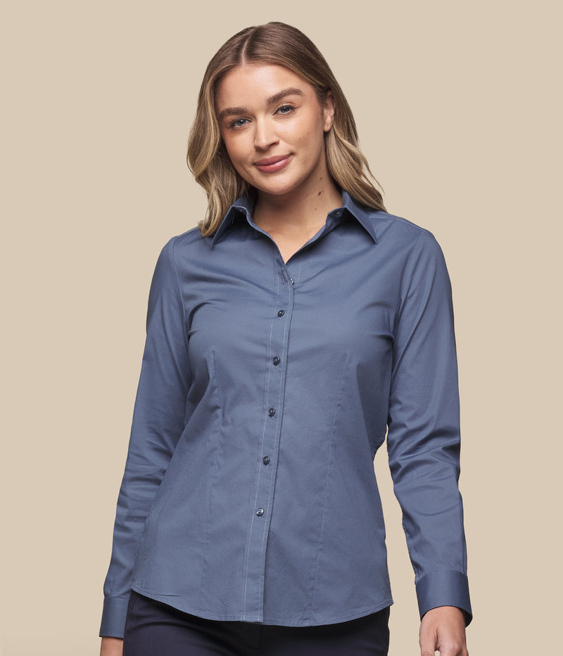 Olsen Cotton Stretch Shirt Ladies