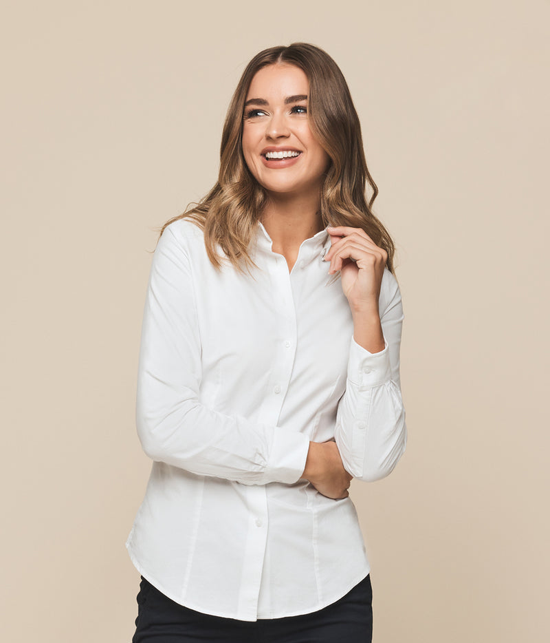 Ashton Cotton Oxford Shirt Ladies