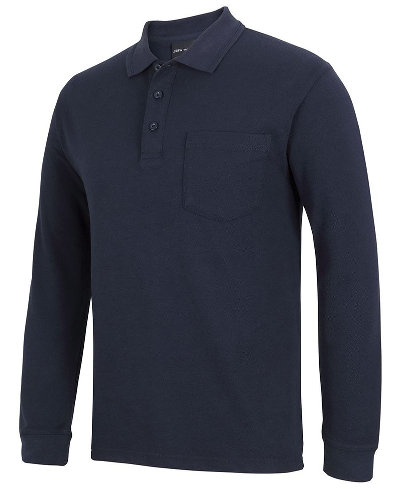 JB's Wear 210PL 210 L/S Pocket Polo