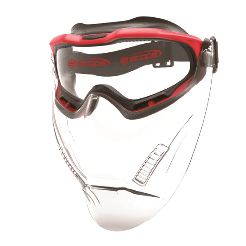 Clear - Red Frame