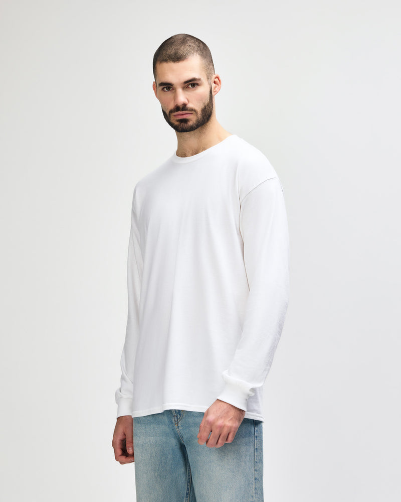 Gildan Heavy Cotton 5400 Long Sleeve T-Shirt Unisex – rear view