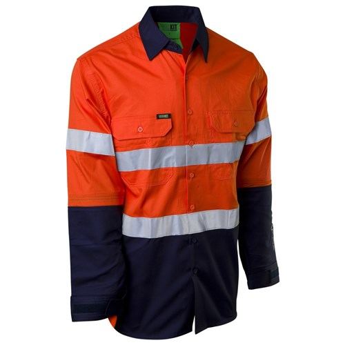 Orange/Navy