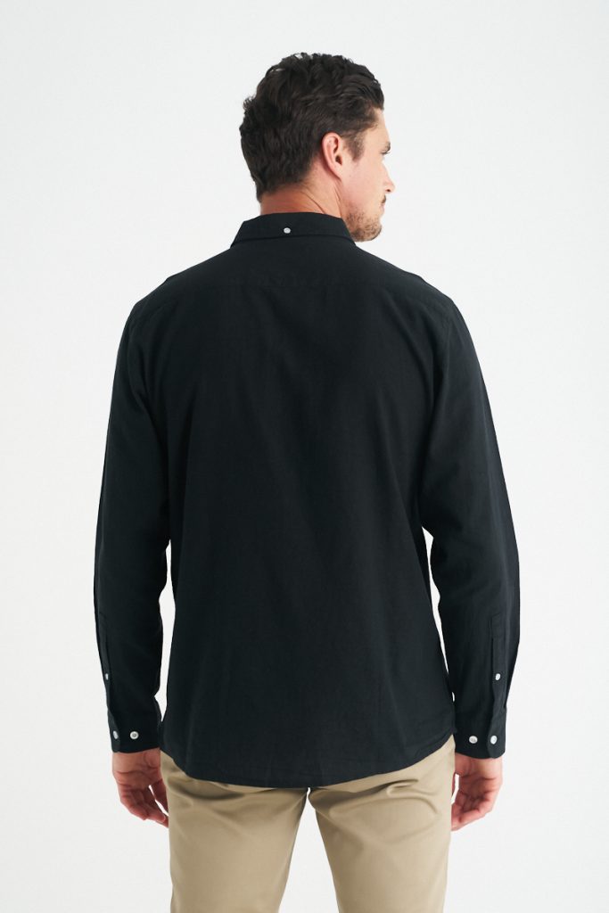 Floyd Linen Shirt Long Sleeve Mens