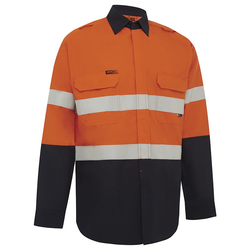 Orange/Navy