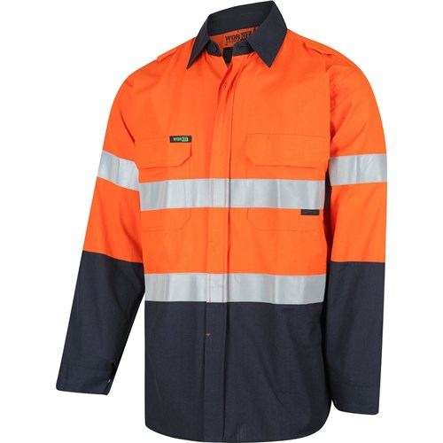 Orange/Navy