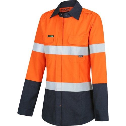 Orange/Navy
