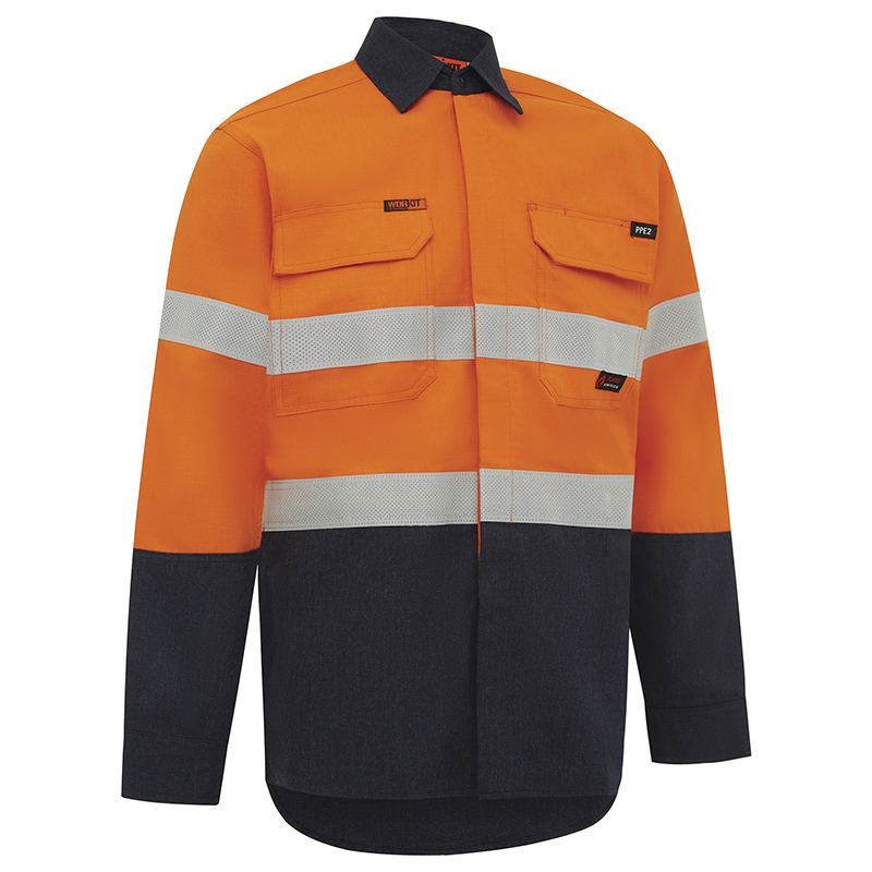 Orange/Navy