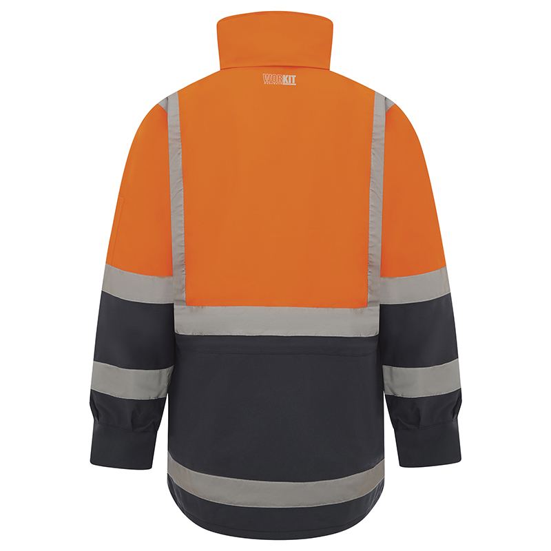 Hi Vis 2 Tone 5 In 1 Waterproof Biomotion Taped Jacket