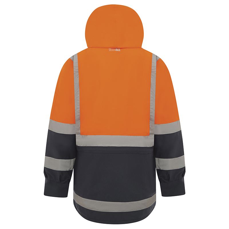 Hi Vis 2 Tone 5 In 1 Waterproof Biomotion Taped Jacket
