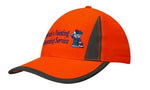Headwear WA 3029 Luminescent Safety Cap with Reflective Inserts and Trim