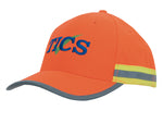 Headwear WA 3030 Hi Vis Cap with Reflective Tape