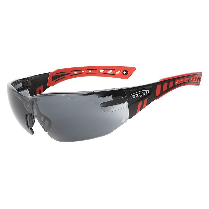Smoke - Red/Black Frame