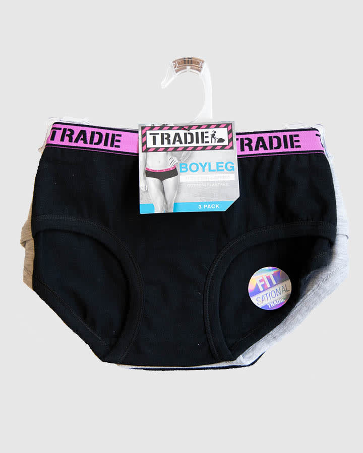 Tradie WJ2095SL3 3 Pack Boyleg Ladies – product photo