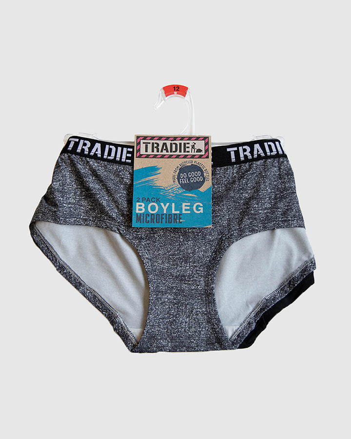 Tradie WJ4315SL2 2 Pack Microfibre Boyleg Ladies – product photo
