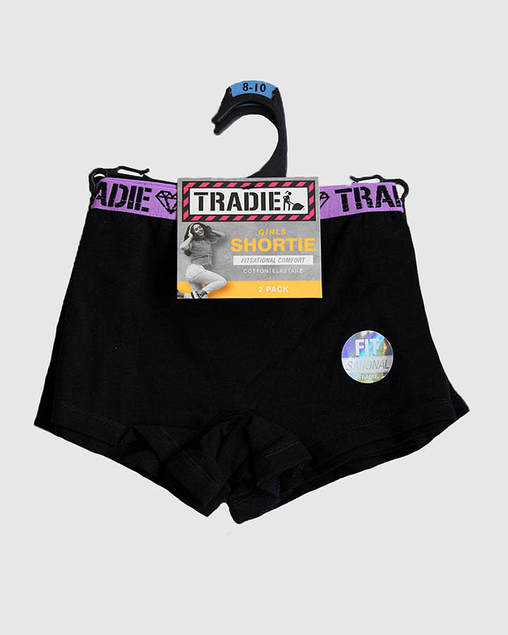 Tradie GJ3347SL2 2 Pack Shortie Girls – product photo