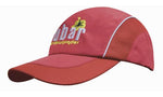 Headwear WA 3802 Spring Woven Fabric Cap with Mesh to Side Panels and Peak