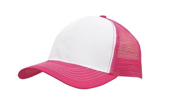 White/Hot Pink