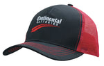 Headwear WA 3819 Breathable Poly Twill Cap with Mesh Back
