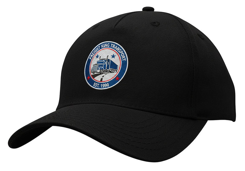 Headwear WA 3963 Cotton Twill Cap with Buckle – 5 Panel