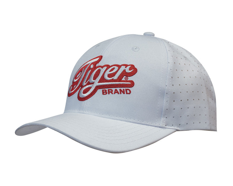 Headwear WA 3975 Breathable Poly Twill Cap with Circle Perforations – 6 Panel
