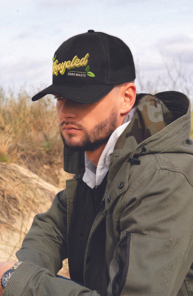 Recycled Breathable Poly Twill with Mesh Back Cap