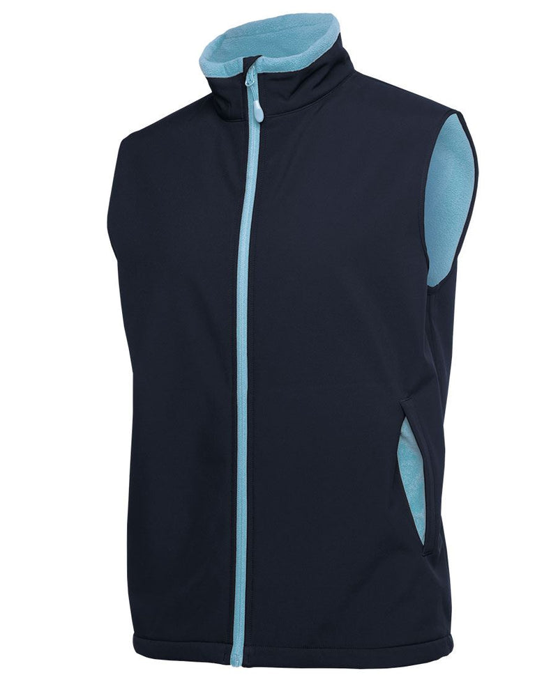 JB's Wear 3WSV Water Resistant Softshell Vest Mens