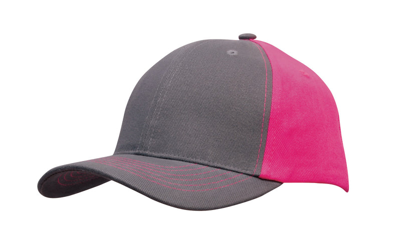 Charcoal/Hot Pink